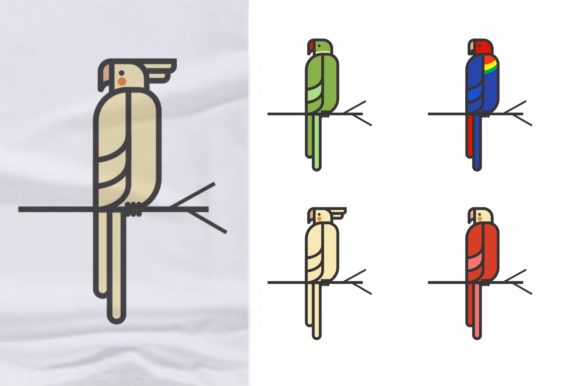 Download Parrot and Tropical Bird Vector - Tropical bird Collection