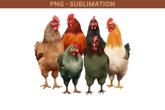 Download Chicken Graphic Digital Downloads - Graphic Collection